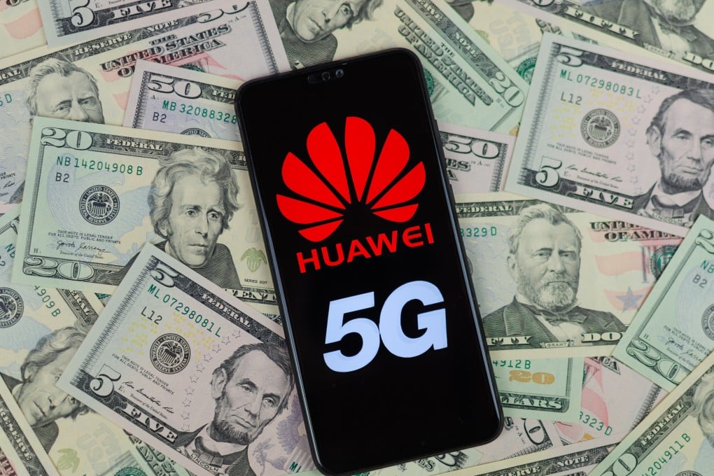Huawei Technologies Co’s patent-licensing deals, including for 4G and 5G mobile technologies, generated total sales of “about US$1.2 billion to US$1.3 billion” between 2019 and 2021. Photo: Shutterstock