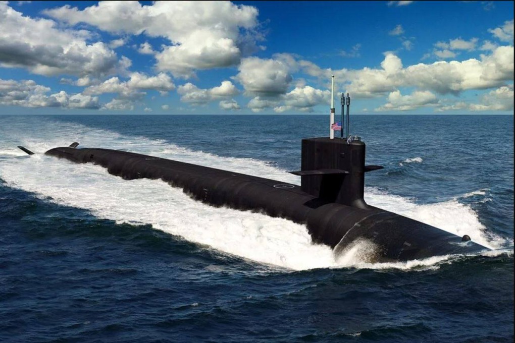 An artist’s impression of the US Navy’s future Columbia-class ballistic missile submarines. Photo :US Navy