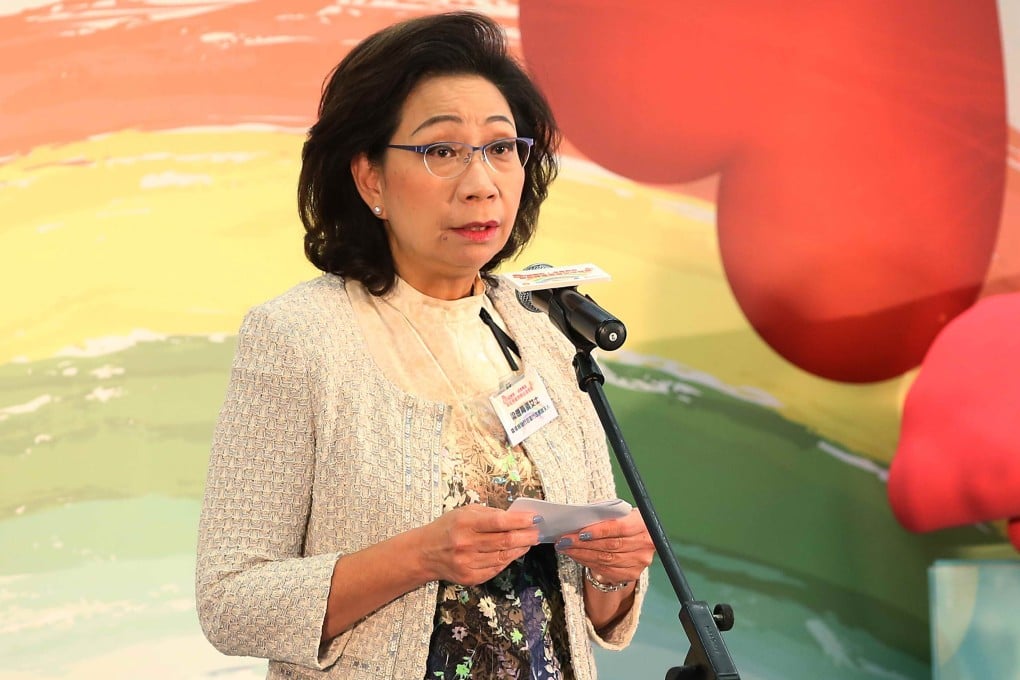 Leung Tong Ching-yee, wife of former Hong Kong leader Leung Chun-ying. Photo: SCMP Pictures