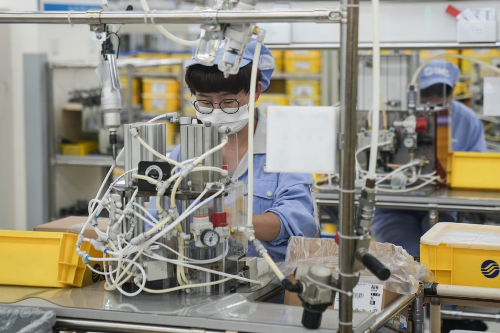 China’s producer price index (PPI), which reflects the prices that factories charge wholesalers for products, rose by 6.4 per cent in May, down from a rise of 8 per cent in April. Photo: Xinhua