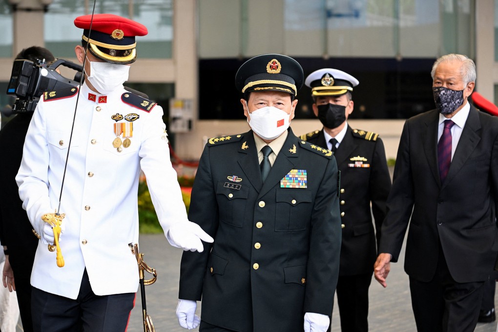 Defence Minister General Wei Fenghe is leading China’s delegation at the Shangri-La Dialogue in Singapore. Photo: Reuters