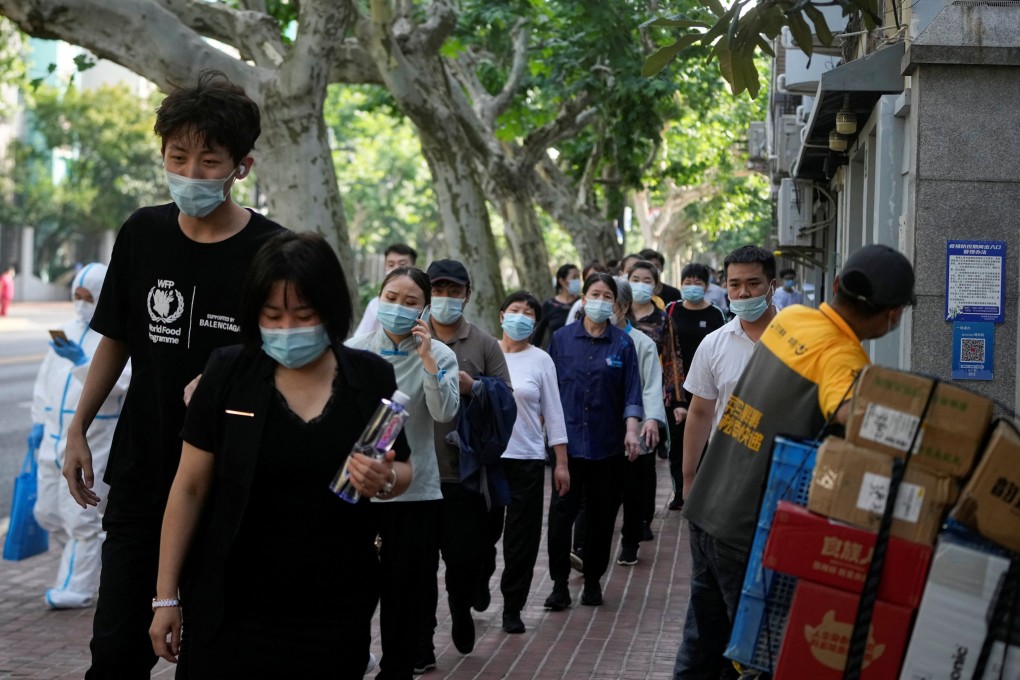The lockdown is over but the testing continues in Shanghai. Photo: Reuters