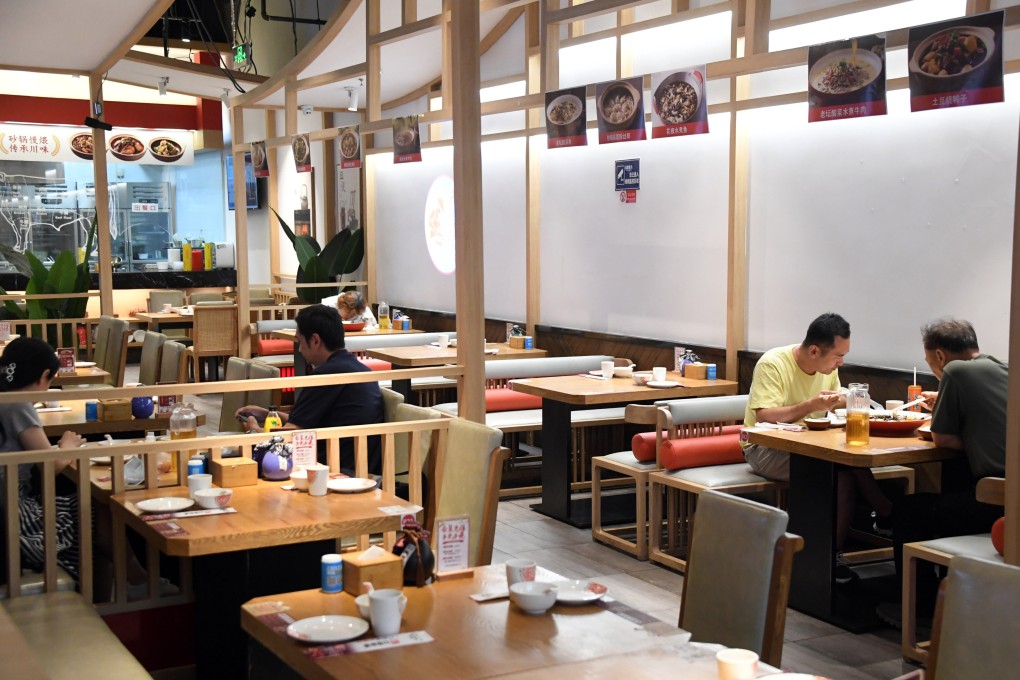 While dining restrictions were eased in Beijing this week, social-distancing mandates remain in effect, and many residents are still reluctant to leave their homes. Photo: Xinhua