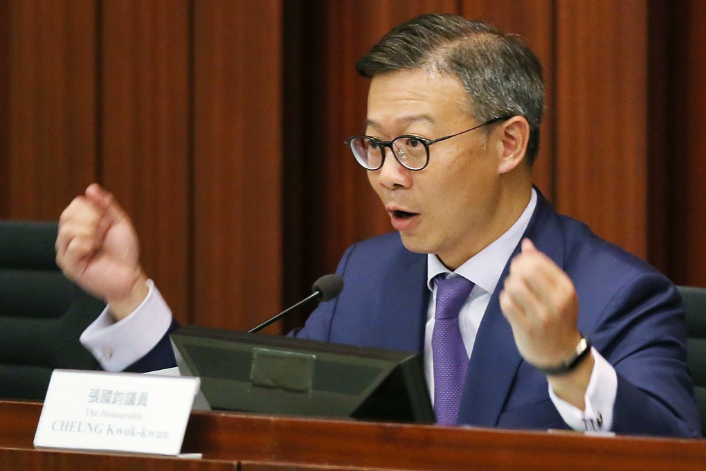 Lawmaker Horace Cheung. Photo: David Wong