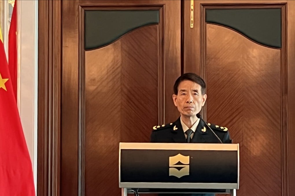 Lieutenant General Zhang Zhenzhong says playing the Taiwan card is a dangerous move. Photo: Minnie Chan