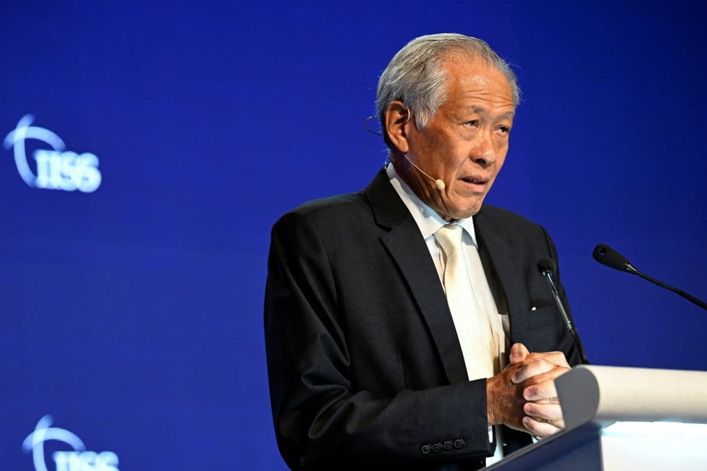 Singapore’s Defence Minister Ng Eng Hen said the very fact that the US and China defence ministers held face-to-face talks gave the region ‘some comfort’. Photo: Reuters