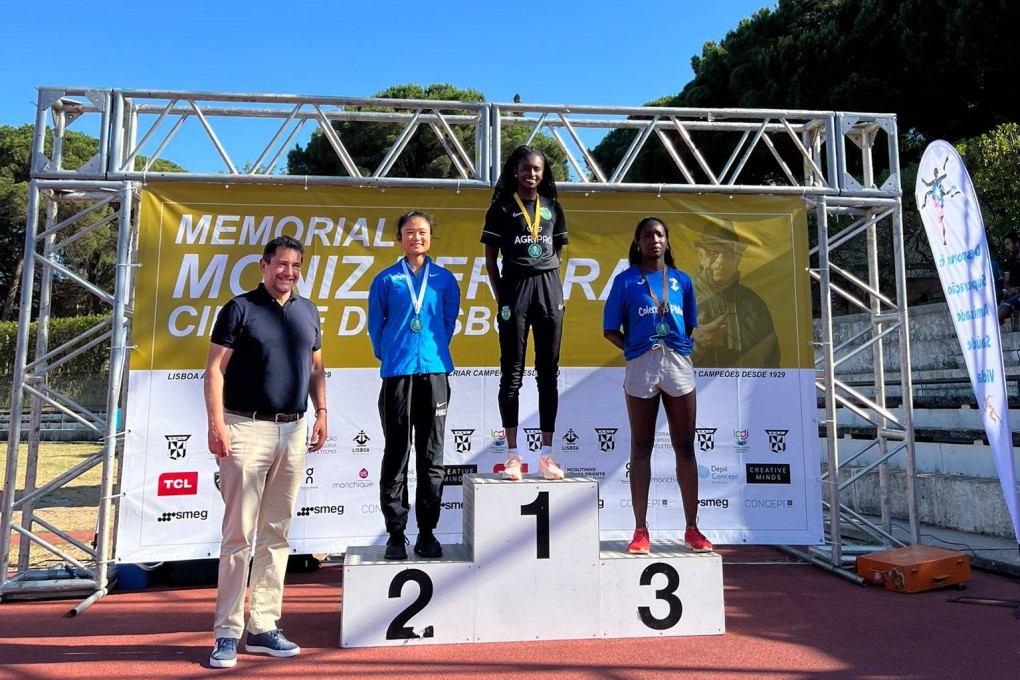 Tiffany Yue was second in the Lisbon meet, but broke a Hong Kong record in the process. Photo: Handout