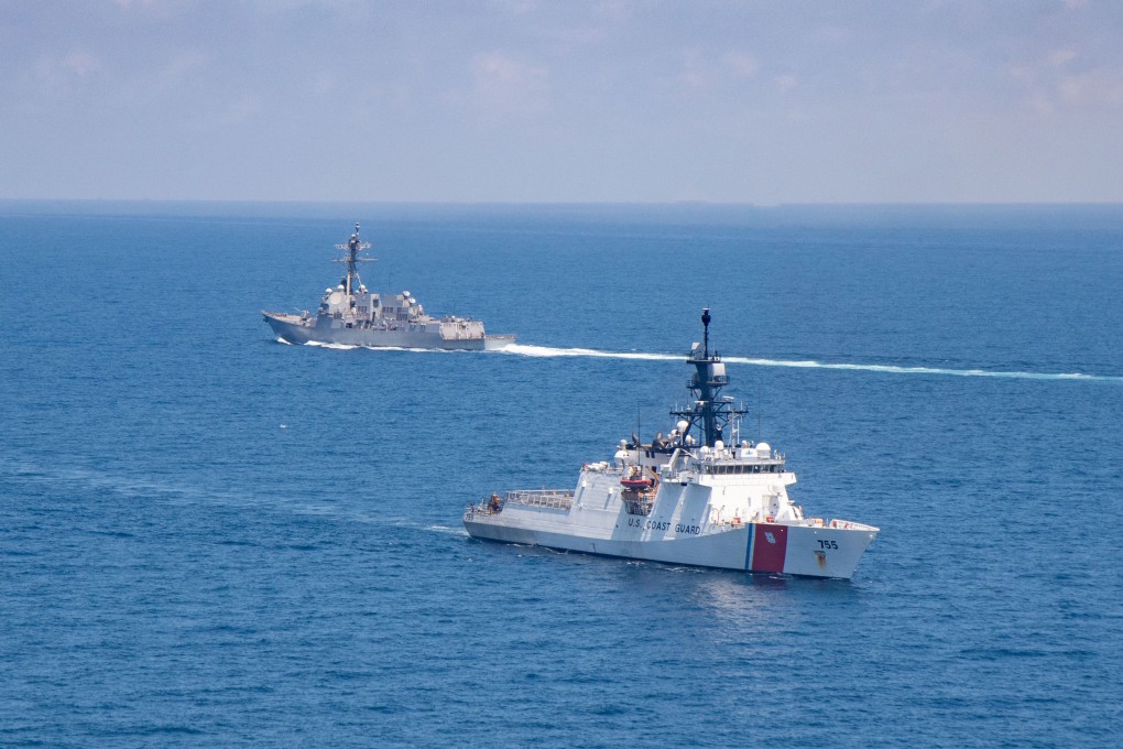 The US regularly sends warships through the strait. Photo: Handout