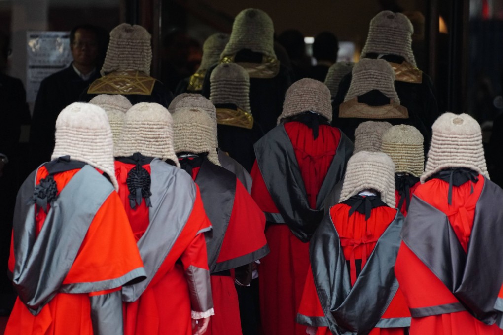 Will the traditional dress codes for Hong Kong’s legal professions change as the city moves closer to 2047? Photo: Robert Ng
