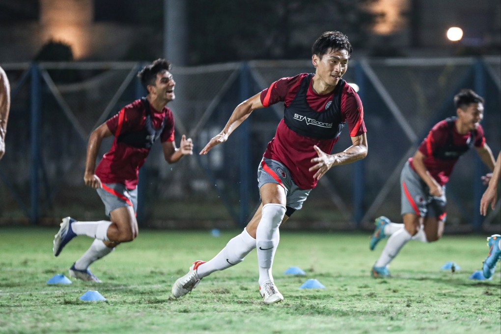 Hong Kong were already guaranteed a finals berth as they prepared for their match against India on Tuesday night. Photo: HKFA