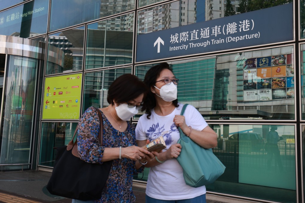 MTR Intercity Through train services to the mainland have been stopped by the Covid-19 pandemic. Photo: May Tse