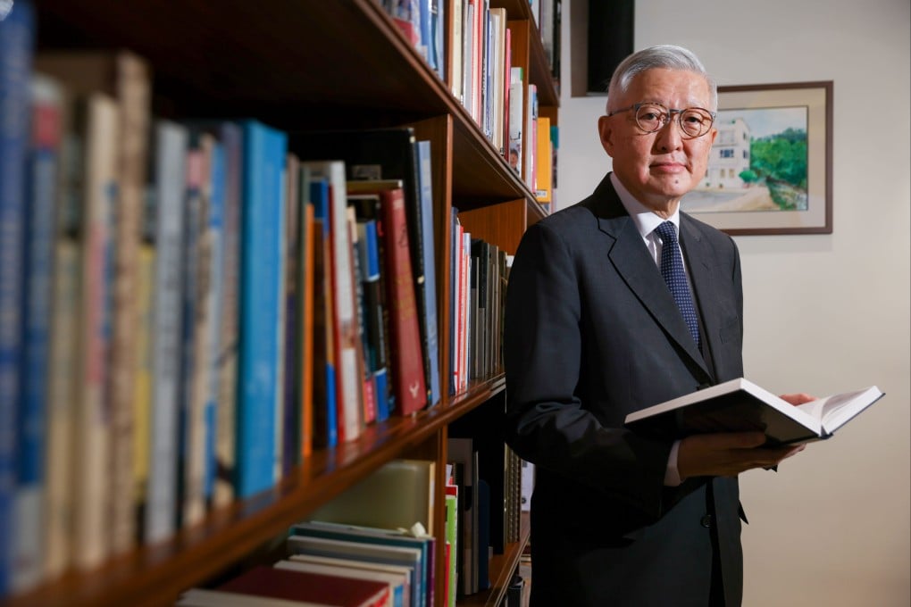 Former Chief Justice Andrew Li at his office in Central. Photo: Nora Tam