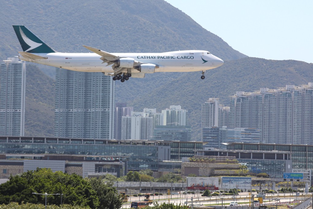 Cathay Pacific’s cargo capacity is at about 34 per cent of pre-pandemic levels. Photo: Yik Yeung-man