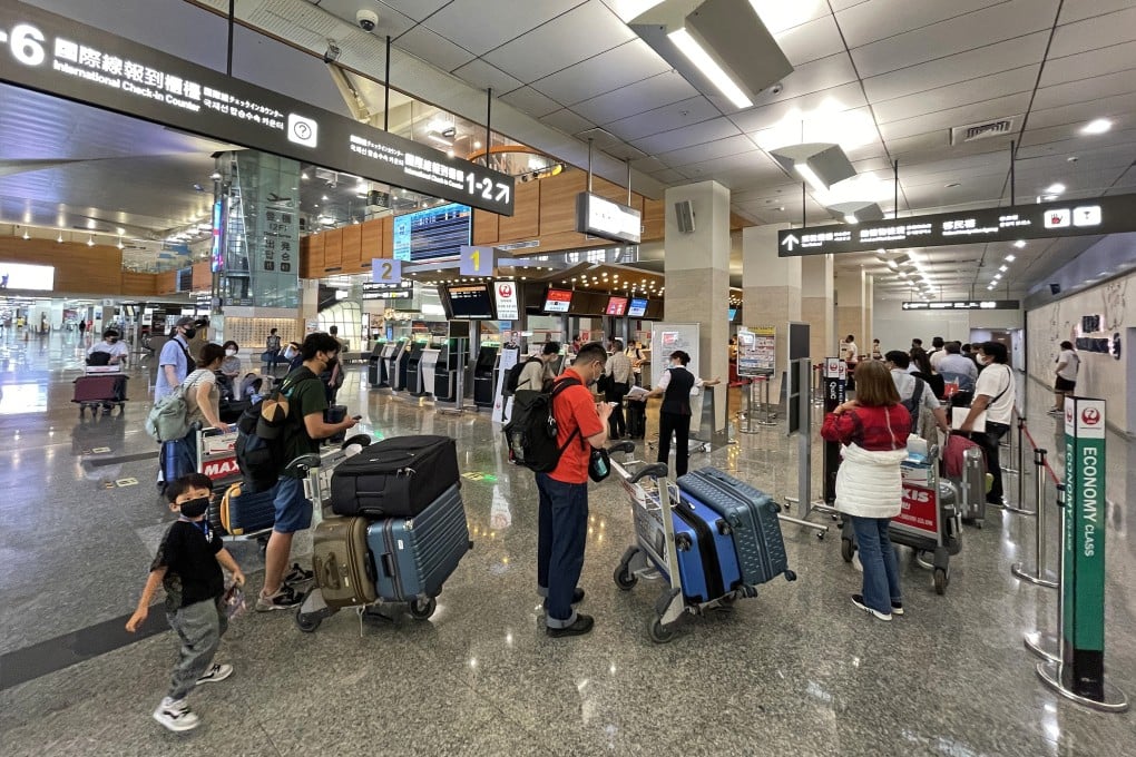 Taiwan has eased its entry rules as its policy of living with the virus is put to the test. Photo: CNA