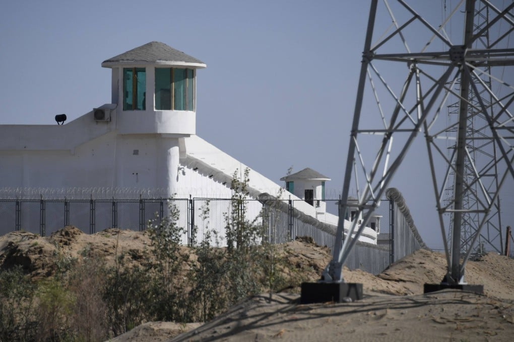 Chen was sanctioned over alleged human rights abuses in Xinjiang, where he is accused of setting up a vast network of internment camps (one cam pictured). File photo: AFP