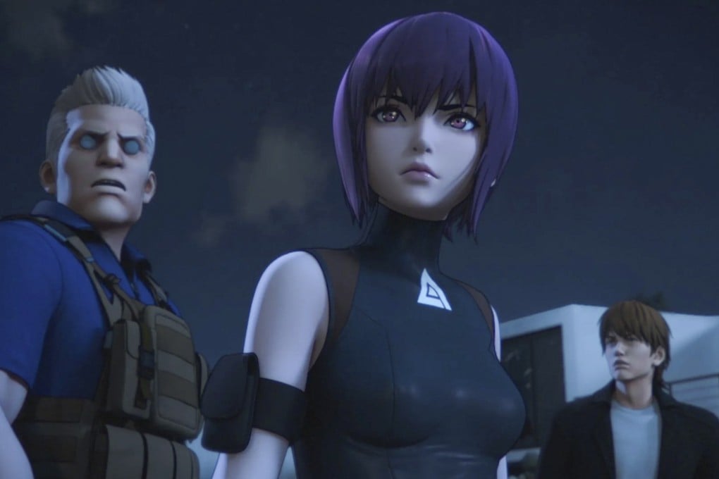 A screen grab from Netflix anime series Ghost in the Shell SAC_2045. Photo: Netflix