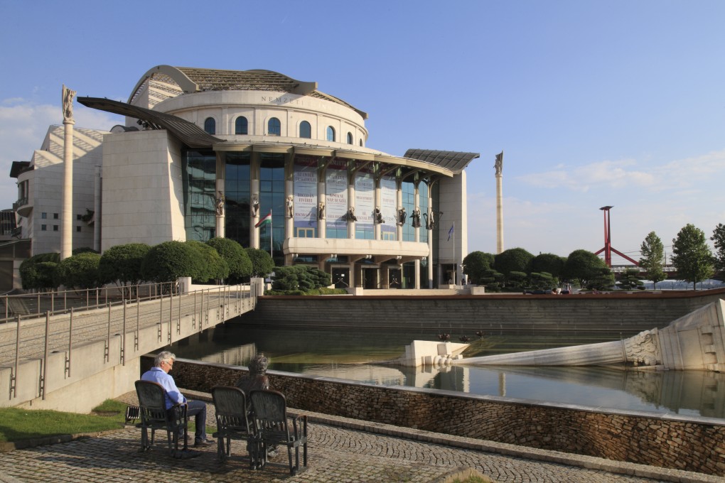 The National Theatre in Budapest, completed in the early 2000s, marked the dawn of a new age of modern architecture in Hungary’s capital. Photo: Getty Images