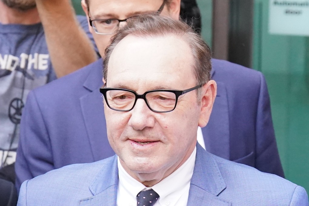 American actor Kevin Spacey leaves Westminster Magistrates Court in London after being charged with sexual offences against three men. Photo: dpa
