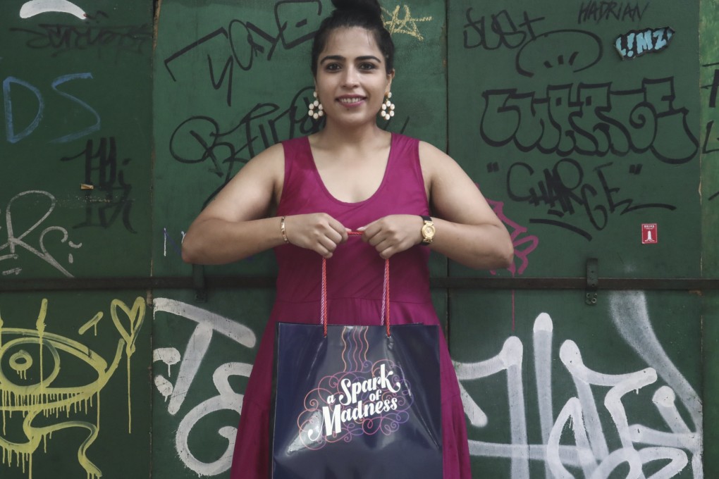 A stint in Hong Kong hotel quarantine led Simran Savlani to write her cookbook, A Spark of Madness - also the name of the handmade sauce business she went on to open. Photo: Jonathan Wong