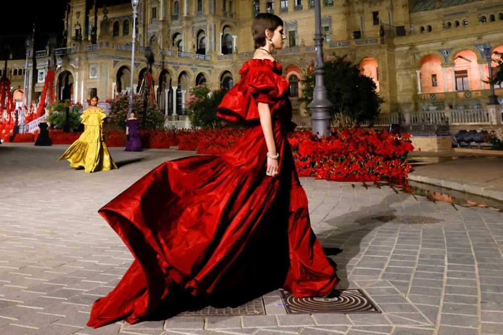 A Dior show in Seville, Spain to unveil the luxury fashion brand’s cruise 2023 collection looked to a flamenco fashion icon for inspiration. Photo: Reuters