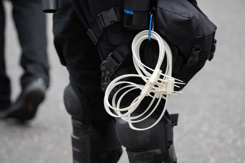 A provision deeming zip ties ‘fit for unlawful purposes’ can be interpreted very broadly, a prosecutor has argued in Hong Kong’s top court. Photo: Shutterstock Images
