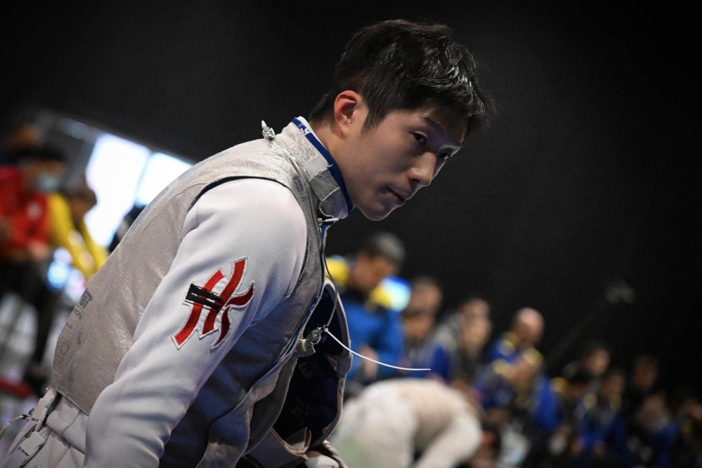 Newly crowned world No 1 fencer Edgar Cheung seen at the Belgrade World Cup in April. Photo: FIE