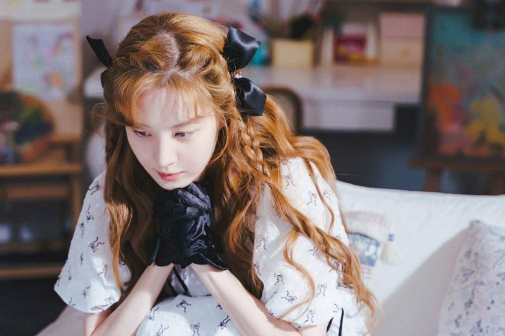 Seohyun in a still from Jinxed at First. The Girls’ Generation member stars as Seul-bi, a female fortune-teller who comes from a long line of soothsayers.