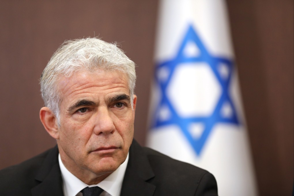 Israeli Foreign Minister Yair Lapid. Photo: Abir Sultan / Pool Photo via AP