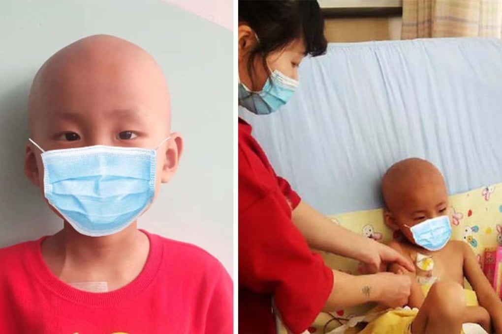 An eight-year-old Chinese boy has inspired the country for his fight against cancer. Photo: SCMP composite
