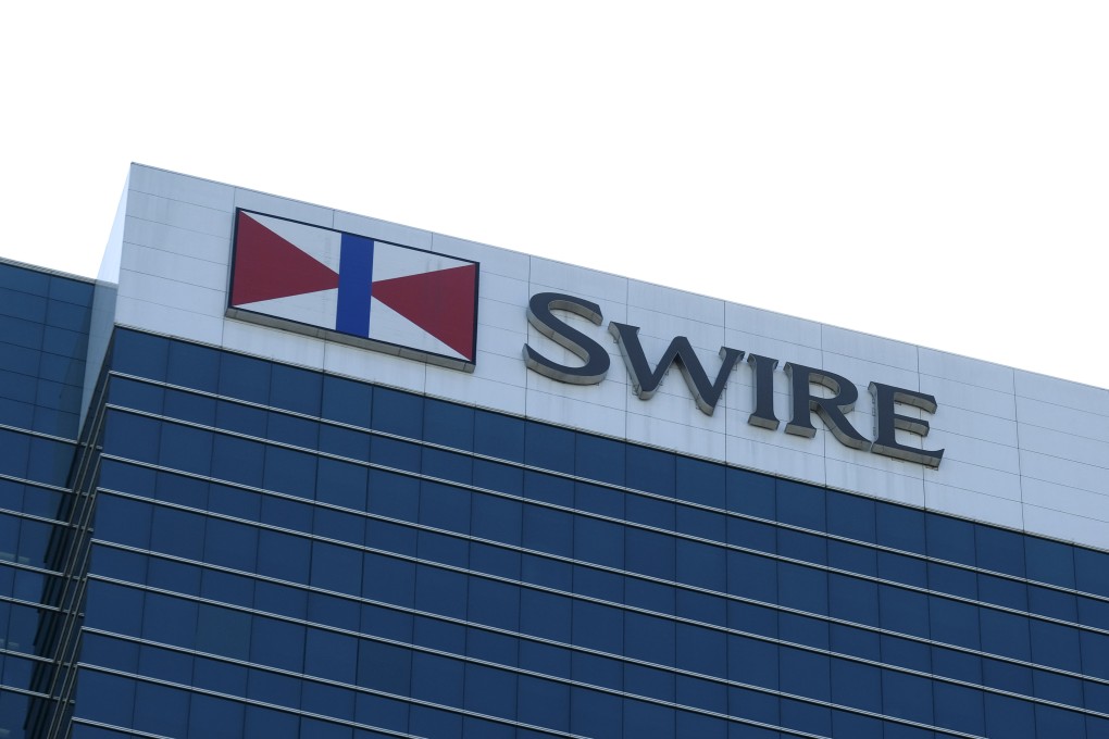 Swire Group’s logo seen in Admiralty, Hong Kong, on October 30, 2018. Photo: SCMP / Fung Chang