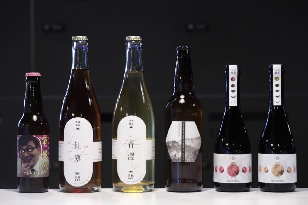 A selection of bottled mead in Hong Kong. Brewers in the city have been experimenting with creating their own versions of one of the world’s oldest known alcoholic beverages. Photo: Jonathan Wong