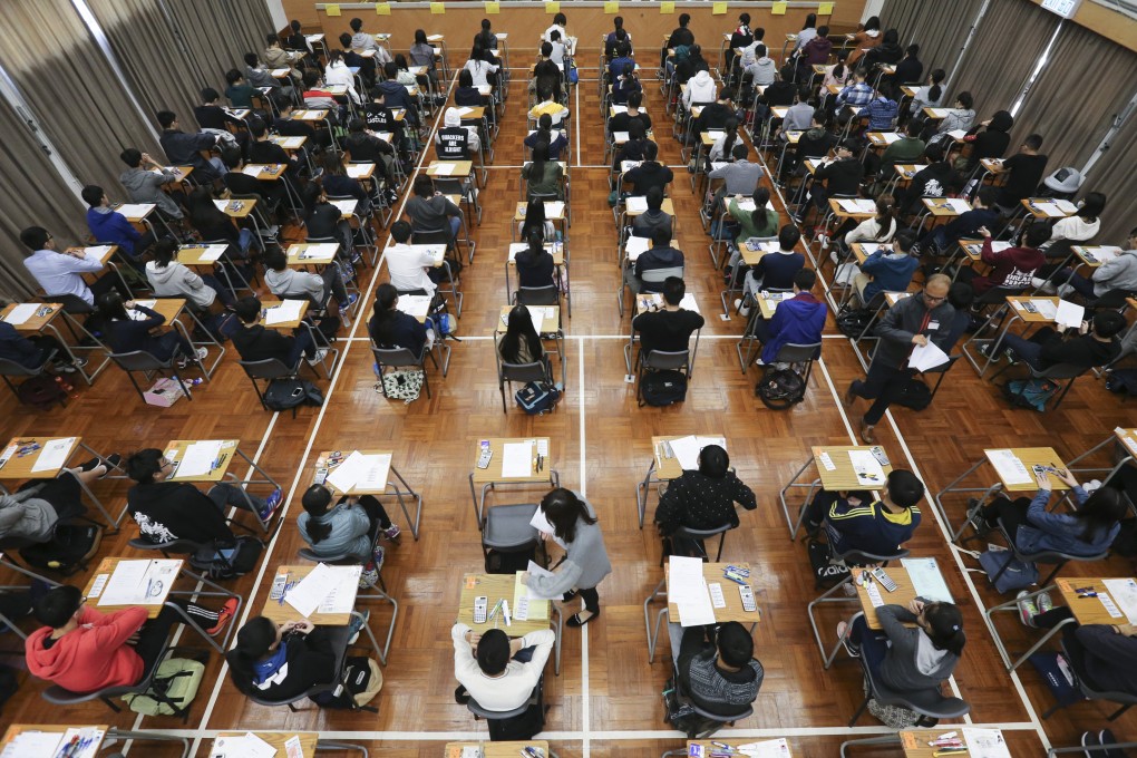 With Chinese and English listed as the official languages of Hong Kong, the city’s university entrance exam currently includes French, Spanish, German, Japanese, Hindi and Urdu in its foreign language category. Photo: Dickson Lee