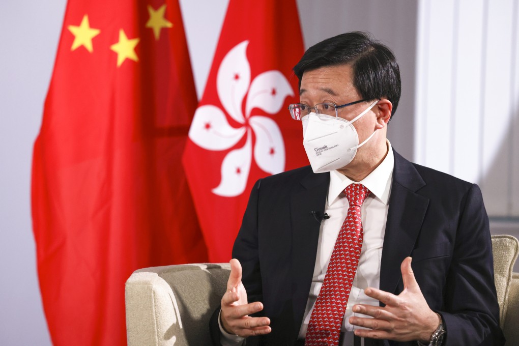Hong Kong’s next chief executive, John Lee. Photo: Nora Tam