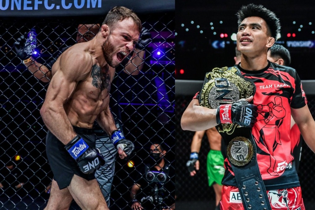 Jarred Brooks (left) is expected to challenge Joshua Pacio for the strawweight title next. Photos: ONE Championship.