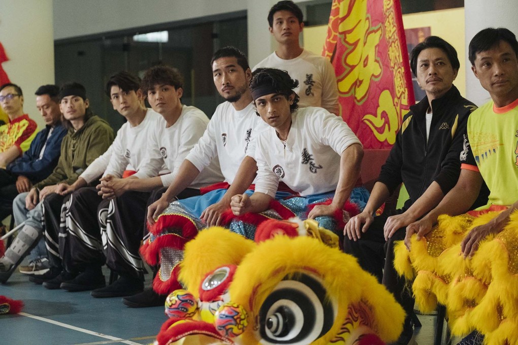 Bipin Karma (front) in a still from Look Up (category IIA, Cantonese), directed by Daniel Chan, Tim Poon, Elvis Hau and Sunny Yip.