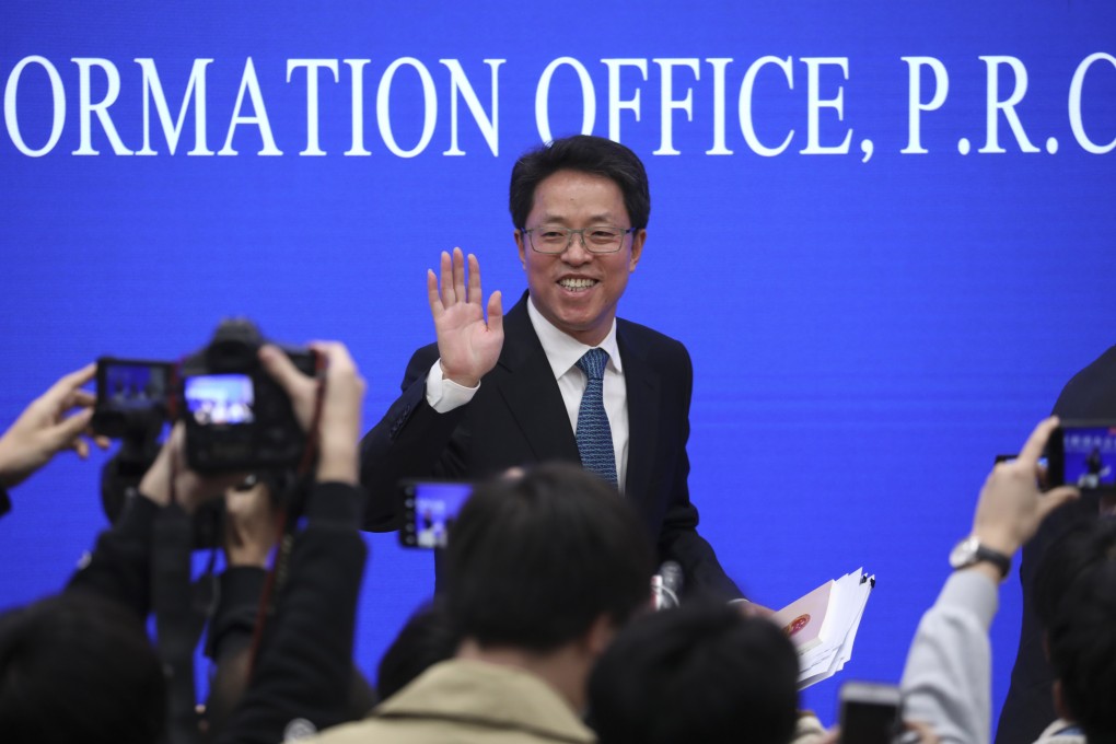 Zhang Xiaoming, former executive deputy director of the State Council’s Hong Kong and Macau Affairs Office. Photo: Simon Song