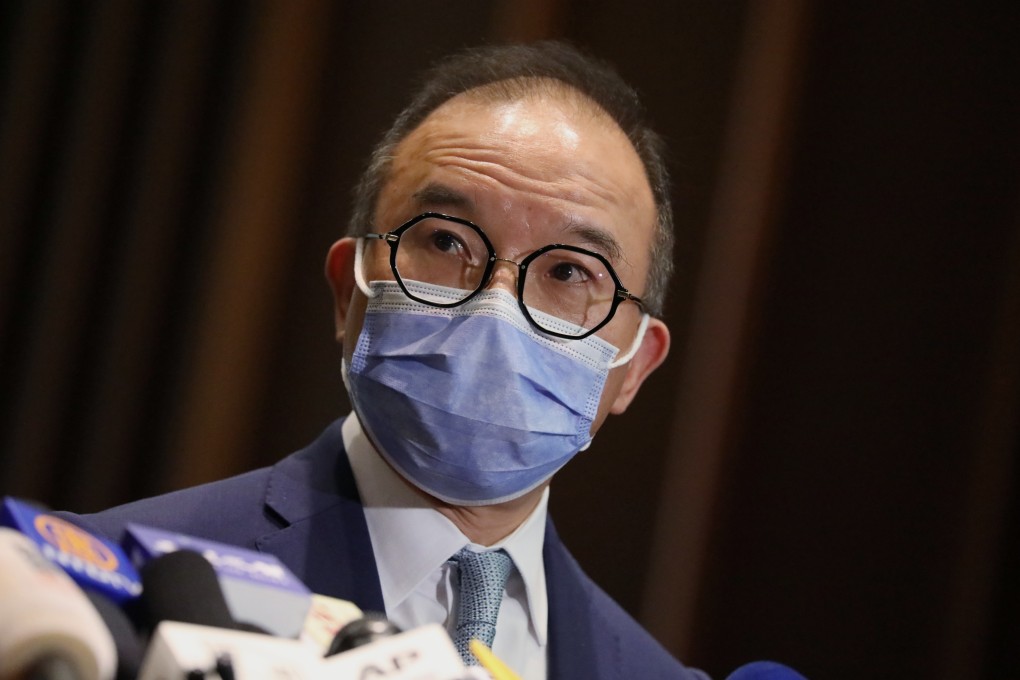 Secretary for Constitutional and Mainland Affairs Erick Tsang. Photo: K. Y. Cheng