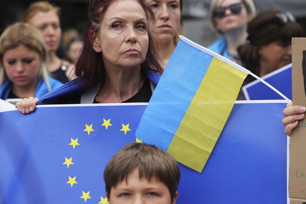 Ukraine has won backing from European Union leaders to become an official candidate to join the bloc. Photo: AP