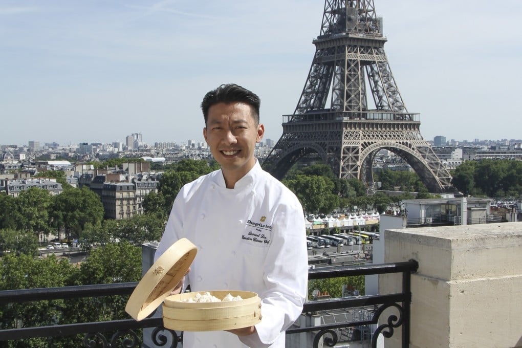 Samuel Lee Sum, executive chef at Shang Palace in the Shangri-La Paris hotel, is the only Hongkonger in charge of a Michelin-star restaurant in the French capital. Photo: John Brunton
