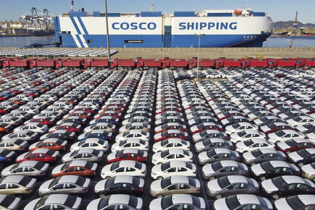 The spot rate for sending a 40-foot container from Asia to the West Coast of the United States, that includes the ports of Los Angeles and Long Beach, further dropped by 3 per cent to US$8,934 this week, according to the Freightos Baltic Index. Photo: AP