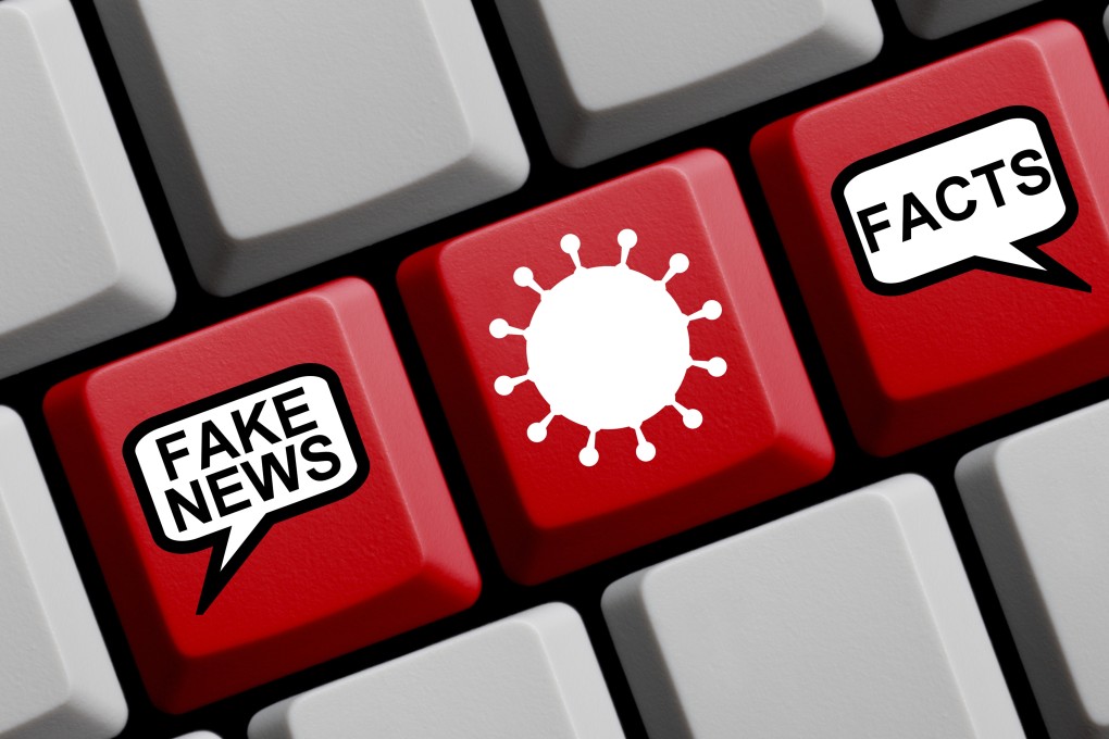 Months into the coronavirus pandemic, the internet in China was awash with fake international news about the disease. Photo: Shutterstock