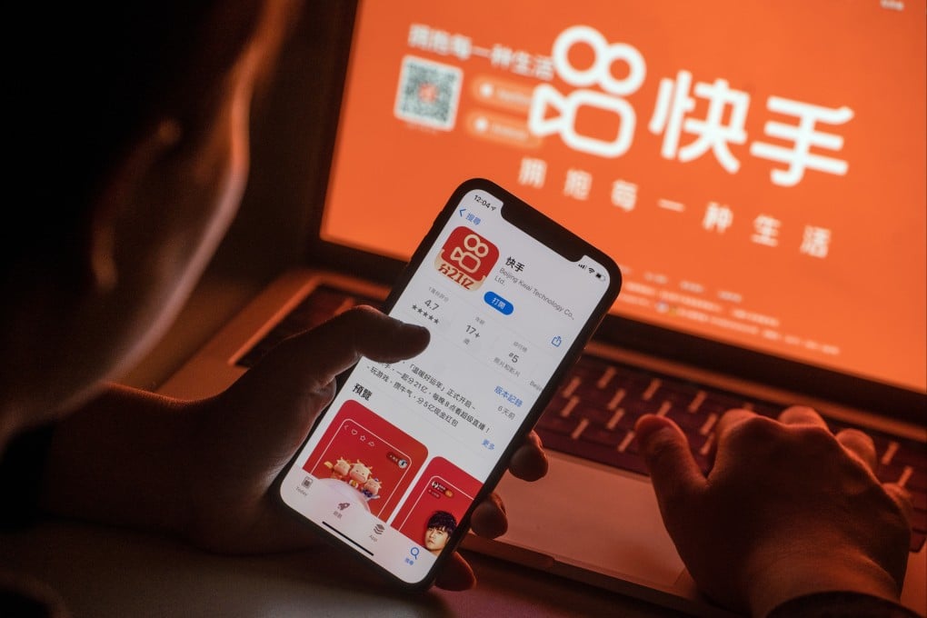 Hong Kong-listed Kuaishou reported 345.5 million daily active users in the first quarter of 2022, up from 295.3 million from a year earlier. Photo: Bloomberg
