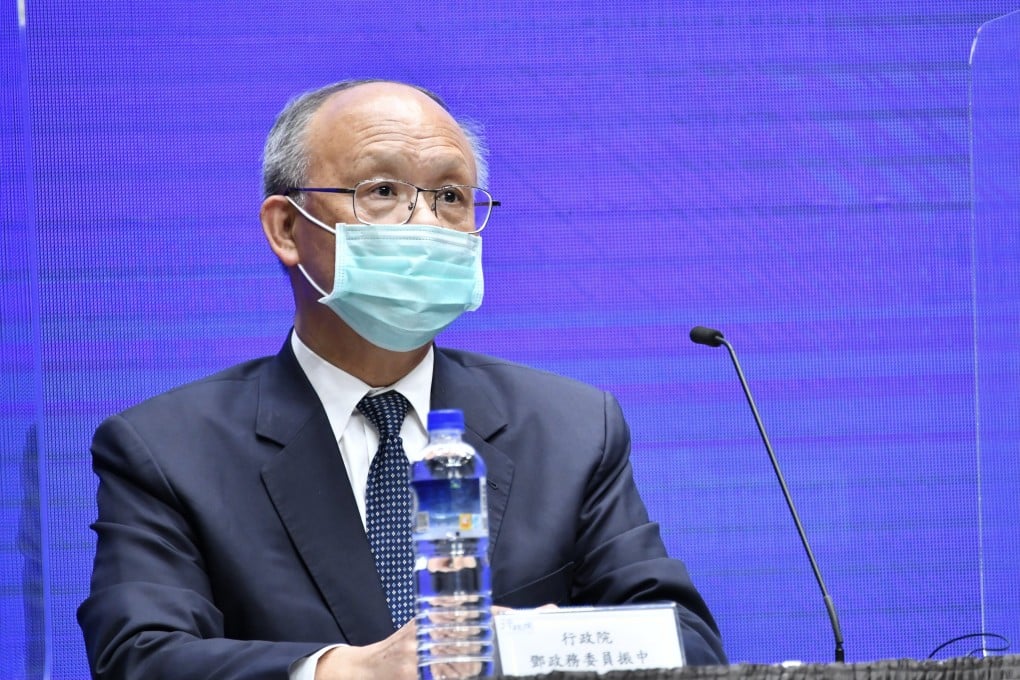 Taiwan’s top trade negotiator John Deng has said Taipei’s goal is a free trade-pact with the United States. Photo: Executive Yuan