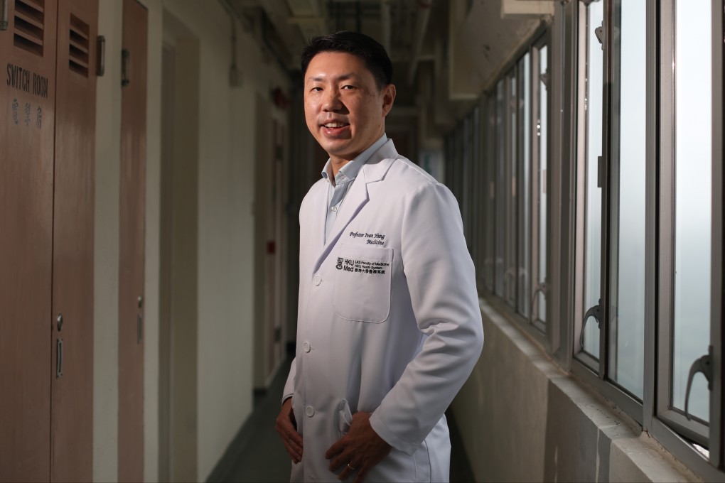 Professor Ivan Hung, a top infectious disease expert and convenor of a government vaccine committee. Photo: Xiaomei Chen