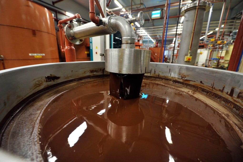 Barry Callebaut’s chocolate factory in Wieze, Belgium. File photo: AFP