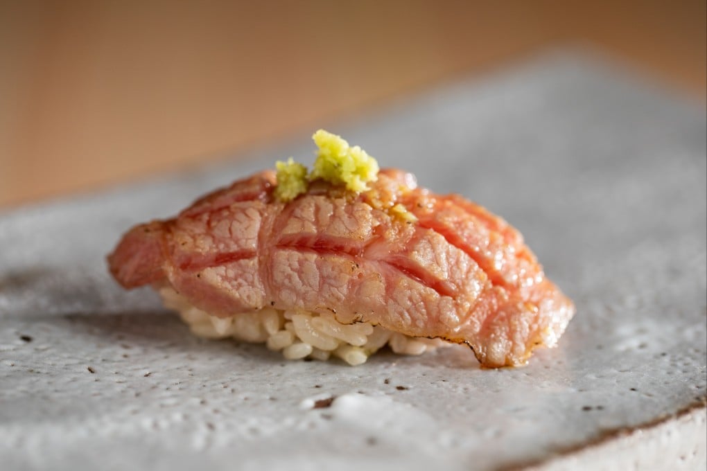 Fermented Oo-toro. Photo: Sushi Hisayoshi
