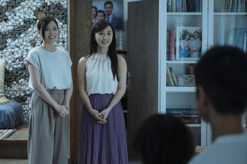 Rebecca Zhu (left) and Dada Chan in a still from Burning (Category IIA), directed by Benny Lau. Kevin Cheng co-stars