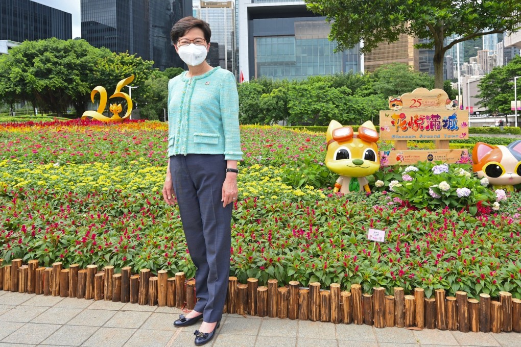Outgoing chief executive Carrie Lam Cheng Yuet-ngor shut down her Facebook and Instagram accounts once as she stepped down from office from June 30. Photo: Facebook