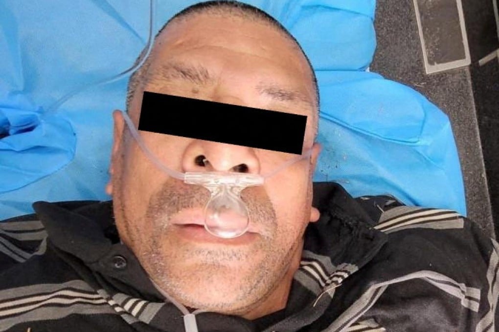 A US official and a Mexican official identified the driver as 45-year-old Homero Zamorano. Photo: Reuters