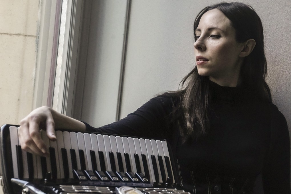 Musician Erica Mancini poses before a performance in New York on June 17. She has had three Covid-19 infections since the pandemic began. Photo: AP